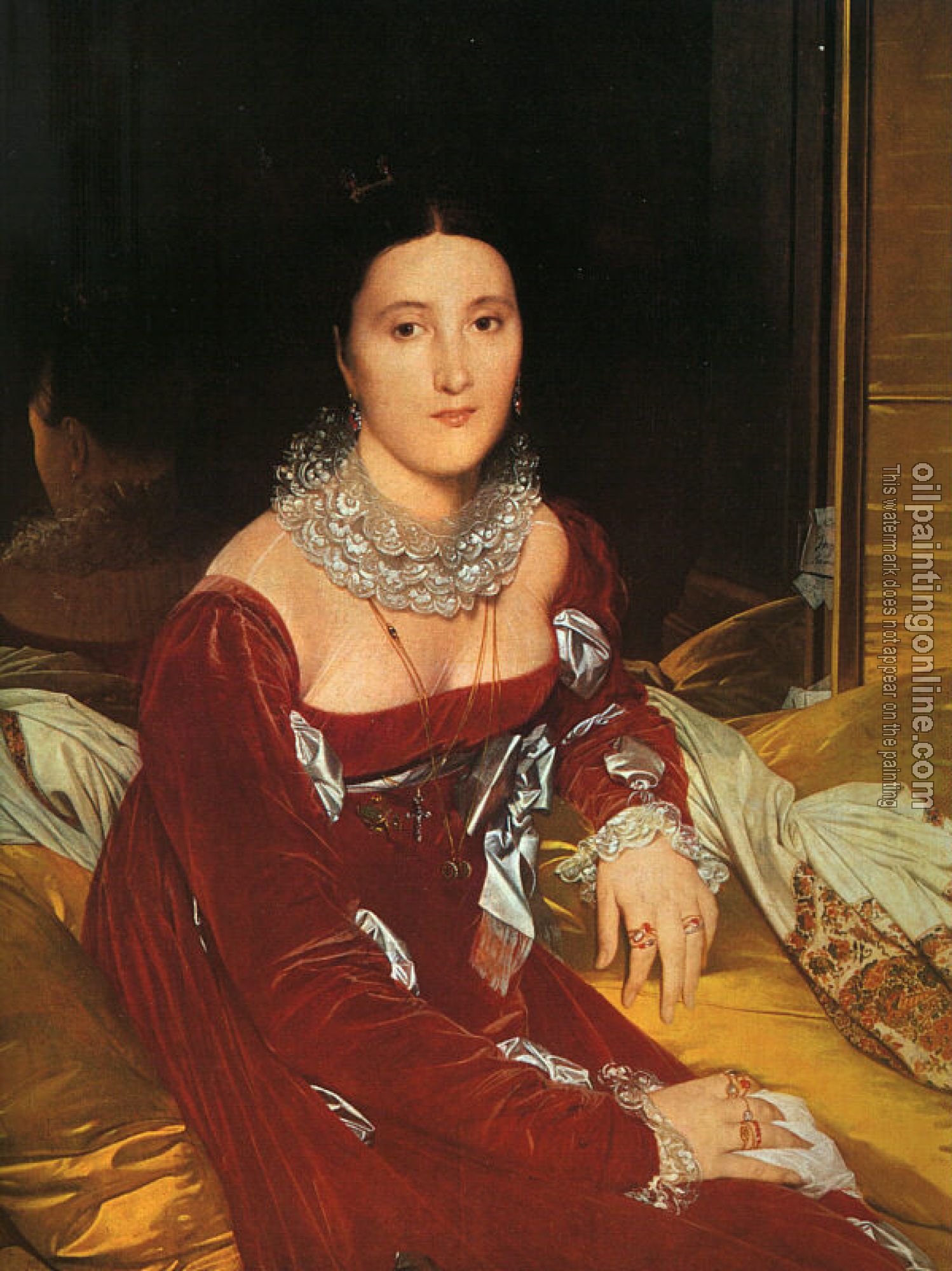 Ingres, Jean Auguste Dominique - Madame de Senonnes